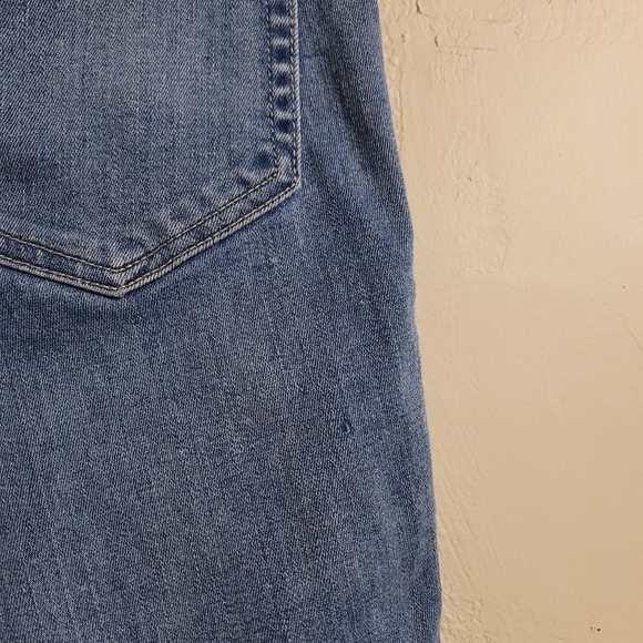 Garage Medium Wash High Rise Jeans-Red Stripe - Picture 14 of 16